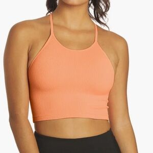 Orange Free People Tank (Crop)